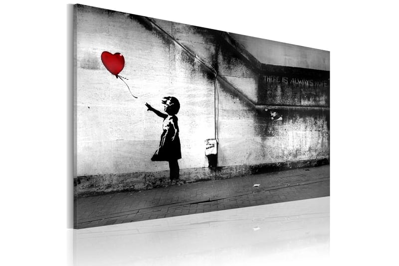 Billede Hope Banksy 60x40, Artgeist sp. z o. o.