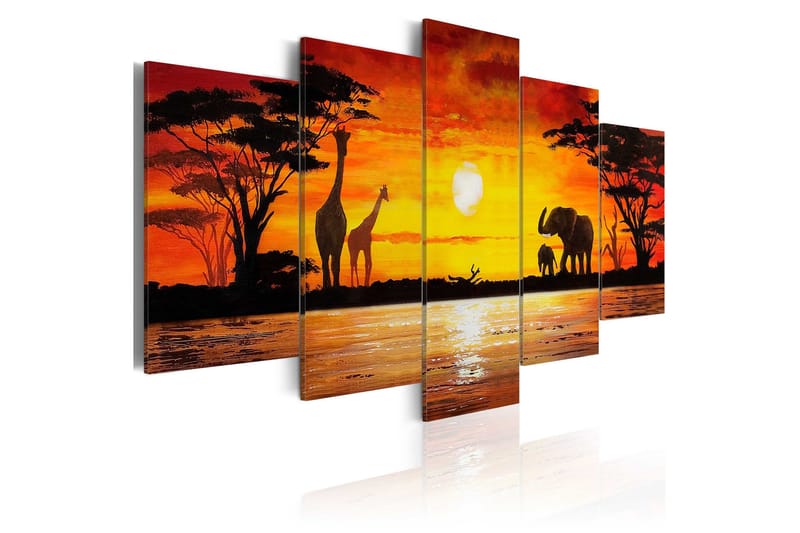 Billede Hot Safari 100x50, Artgeist sp. z o. o.