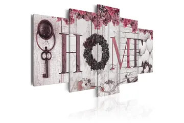 Billede House Of Memories 200x100 - Artgeist sp. z o. o. - Boligtilbehør - Billeder & kunst - Billeder på lærred