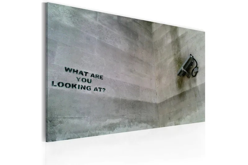 Billede Hvad Glor Du På? Banksy 60x40, Artgeist sp. z o. o.
