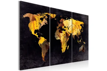 Billede Hvis Verden Var En Ørken Triptych 120x80 - Artgeist sp. z o. o. - Boligtilbehør - Billeder & kunst - Billeder på lærred