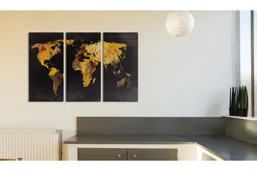 Billede Hvis Verden Var En Ørken Triptych 120x80 - Artgeist sp. z o. o. - Boligtilbehør - Billeder & kunst - Billeder på lærred
