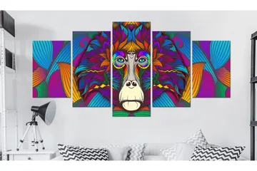 Billede Hypnosis Of Colours 100x50 - Artgeist sp. z o. o. - Boligtilbehør - Billeder & kunst - Billeder på lærred
