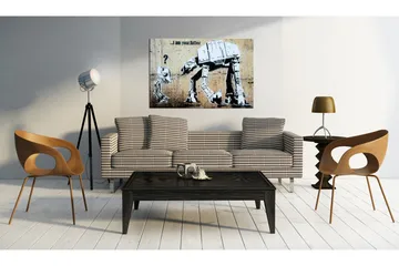 Billede I Am Your Father by Banksy 60x40 - Artgeist sp. z o. o. - Boligtilbehør - Billeder & kunst - Billeder på lærred