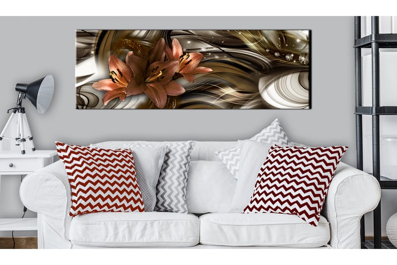 Billede Illusion Border 135x45 - Artgeist sp. z o. o. - Boligtilbehør - Billeder & kunst - Billeder på lærred