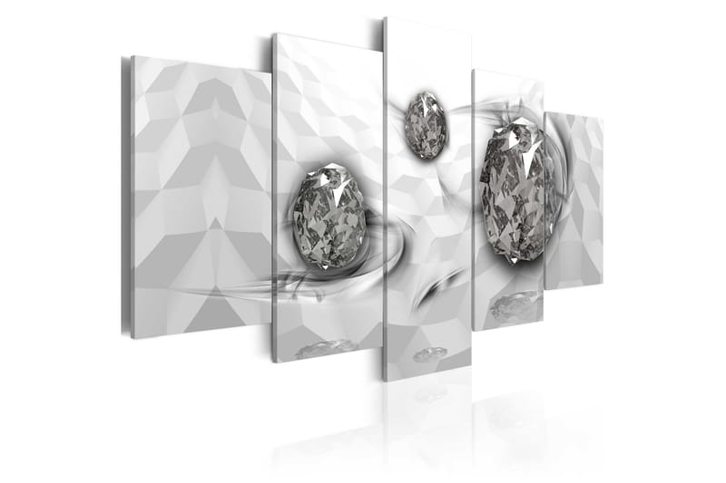 Billede Immersed Silver 100x50, Artgeist sp. z o. o.
