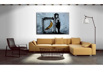 Billede Inspired By Banksy 60x40 - Artgeist sp. z o. o. - Boligtilbehør - Billeder & kunst - Billeder på lærred