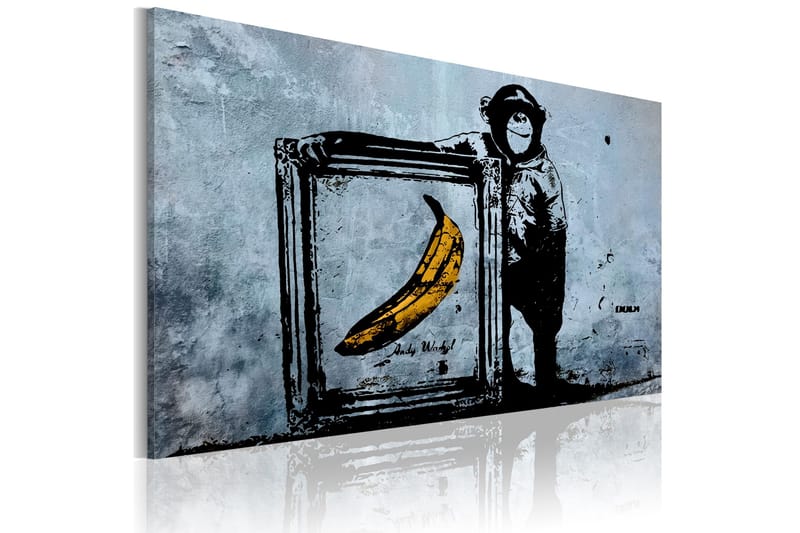 Billede Inspired By Banksy 90x60, Artgeist sp. z o. o.