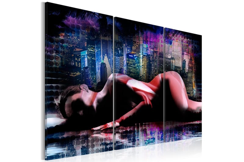 Billede Intimacy In The Big City 120x80, Artgeist sp. z o. o.