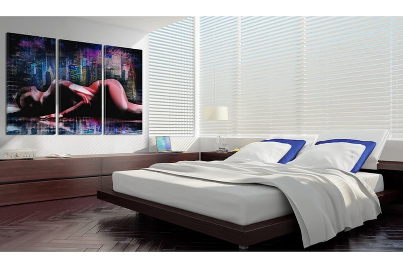 Billede Intimacy In The Big City 60x40 - Artgeist sp. z o. o. - Boligtilbehør - Billeder & kunst - Billeder på lærred