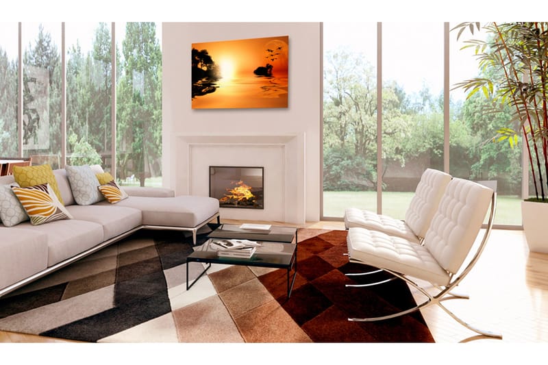 Billede Island of the Setting Sun 120x80, Artgeist sp. z o. o.