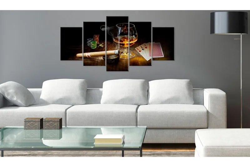 Billede It's A Man's World 100x50 - Artgeist sp. z o. o. - Boligtilbehør - Billeder & kunst - Billeder på lærred