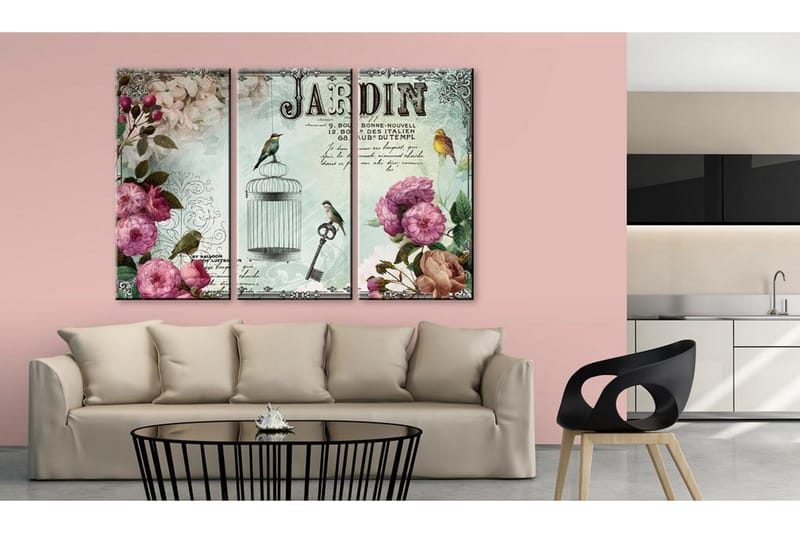 Billede Jardin 120x80 - Artgeist sp. z o. o. - Boligtilbehør - Billeder & kunst - Billeder på lærred