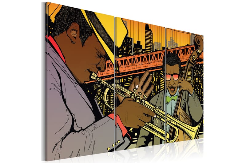 Billede Jazz Musician 60x40, Artgeist sp. z o. o.