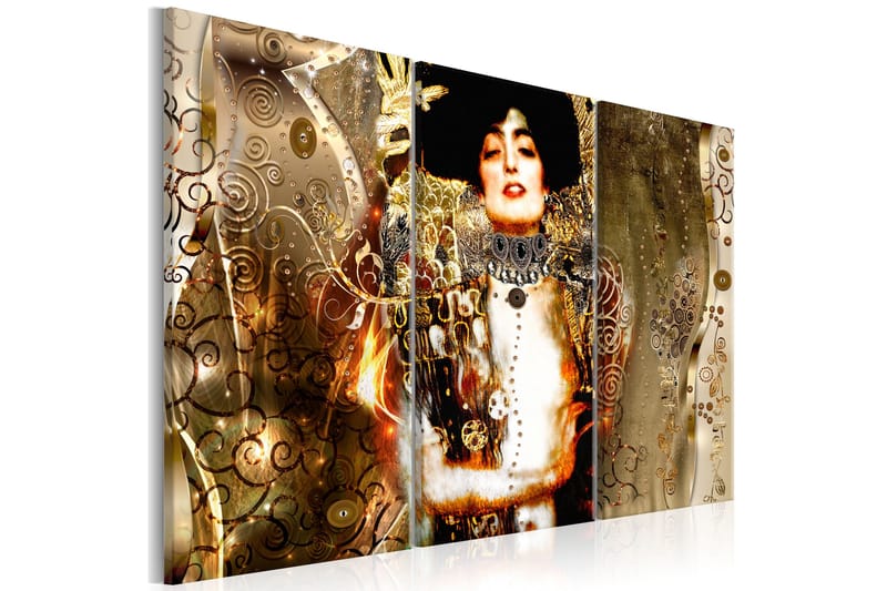 Billede Judith 3 Parts Green 90x60, Artgeist sp. z o. o.