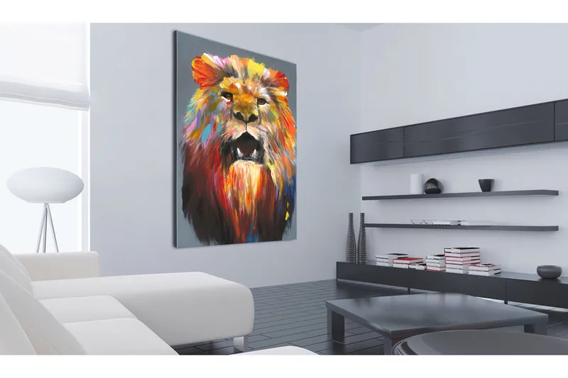 Billede King of Colours 60x90, Artgeist sp. z o. o.