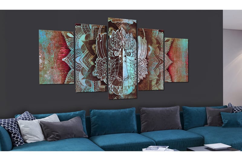 Billede King Of Jungle 200x100 - Artgeist sp. z o. o. - Boligtilbehør - Billeder & kunst - Billeder på lærred