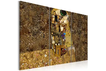 Billede Klimt Inspiration Kiss 60x40 - Artgeist sp. z o. o. - Boligtilbehør - Billeder & kunst - Billeder på lærred