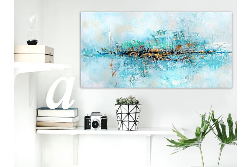 Billede lagoon (1 del) Bred 120x60, Artgeist sp. z o. o.