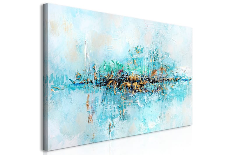 Billede Lagoon (1 Del) Bred 60x30 - Artgeist sp. z o. o. - Boligtilbehør - Billeder & kunst - Billeder på lærred