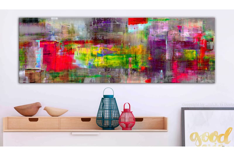 Billede Land Of Fantasy 135x45 - Artgeist sp. z o. o. - Boligtilbehør - Billeder & kunst - Billeder på lærred