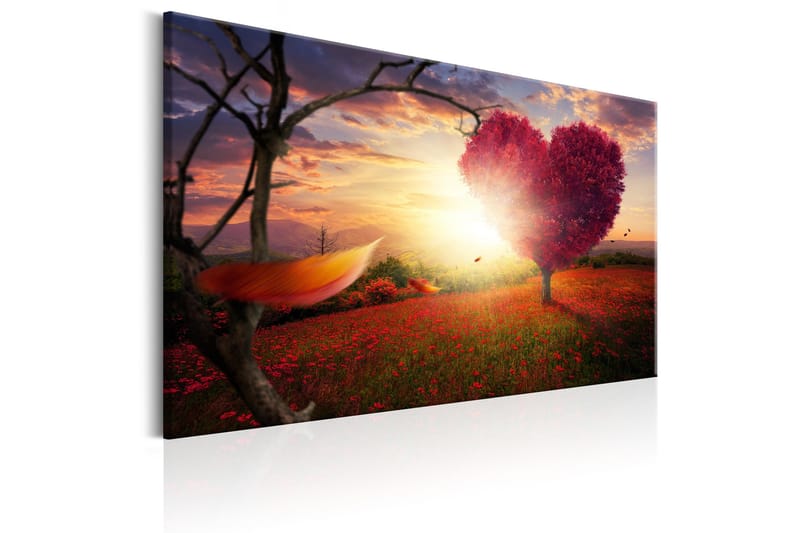 Billede Land of Love 60x40 - Artgeist sp. z o. o. - Boligtilbehør - Billeder & kunst - Billeder på lærred