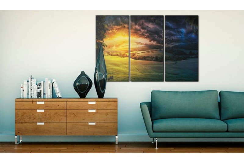 Billede Landet Af Solopgang 60x40 - Artgeist sp. z o. o. - Boligtilbehør - Billeder & kunst - Billeder på lærred