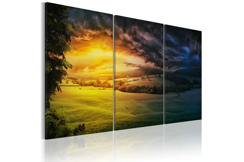 Billede Landet Af Solopgang 60x40, Artgeist sp. z o. o.