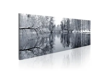 Billede Landskab Vinter 135x45 - Artgeist sp. z o. o. - Boligtilbehør - Billeder & kunst - Billeder på lærred