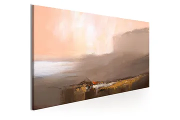 Billede Last Step 1 Part Brown Narrow 120x40 - Artgeist sp. z o. o. - Boligtilbehør - Billeder & kunst - Billeder på lærred