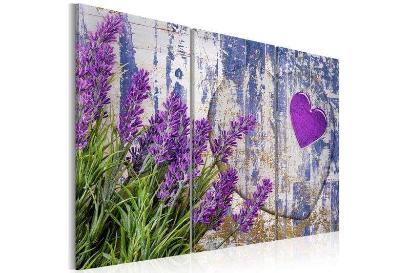 Billede Lawender Love 120x80, Artgeist sp. z o. o.