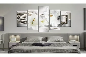 Billede Lily Fragrance 100x50 - Artgeist sp. z o. o. - Boligtilbehør - Billeder & kunst - Billeder på lærred