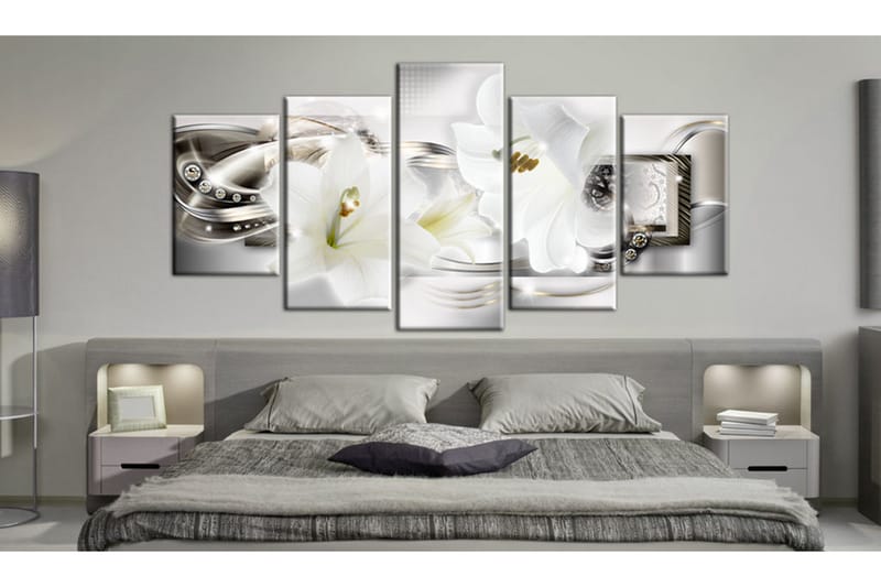 Billede Lily Fragrance 200x100 - Artgeist sp. z o. o. - Boligtilbehør - Billeder & kunst - Billeder på lærred
