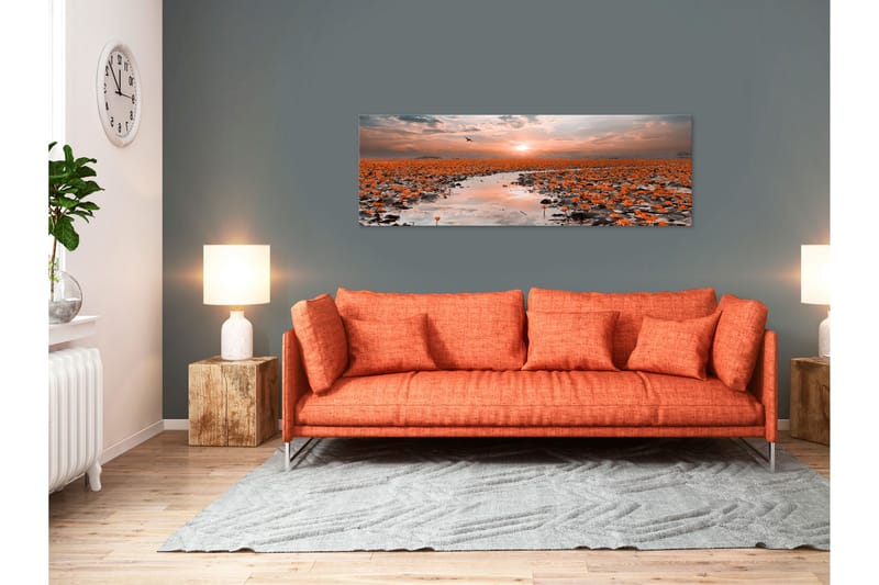 Billede Lily Pathway (1 del) Smal 135x45, Artgeist sp. z o. o.