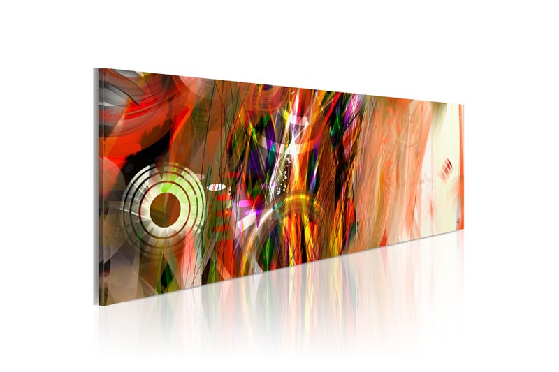 Billede Ljus Cykel 120x40 - Artgeist sp. z o. o. - Boligtilbehør - Billeder & kunst - Billeder på lærred