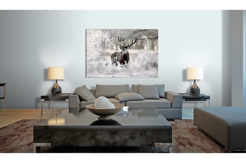 Billede Lonely Deer 90x60 - Artgeist sp. z o. o. - Boligtilbehør - Billeder & kunst - Billeder på lærred