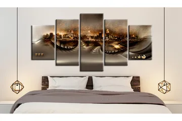 Billede Lost City 200x100 - Artgeist sp. z o. o. - Boligtilbehør - Billeder & kunst - Billeder på lærred