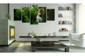 Billede Lost In Greenery 100x50 - Artgeist sp. z o. o. - Boligtilbehør - Billeder & kunst - Billeder på lærred