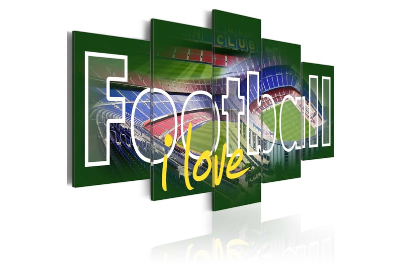 Billede Love Football 200x100, Artgeist sp. z o. o.