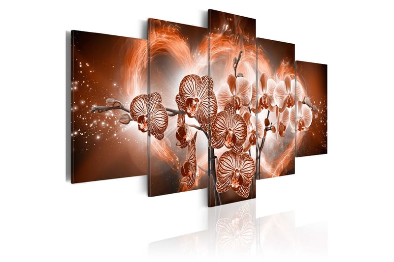 Billede Love Orchids 200x100, Artgeist sp. z o. o.