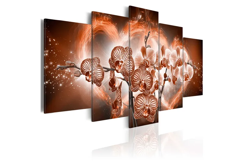 Billede Love Orchids 200x100, Artgeist sp. z o. o.