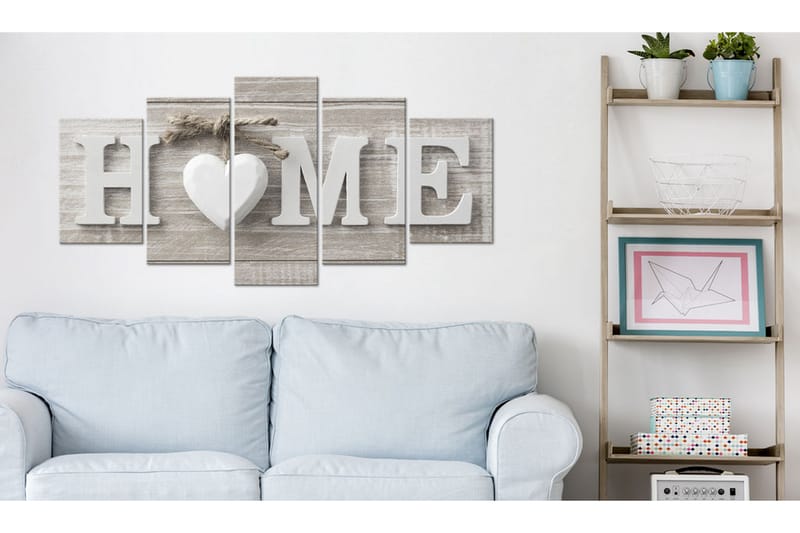 Billede Love Sanctuary 200x100 - Artgeist sp. z o. o. - Boligtilbehør - Billeder & kunst - Billeder på lærred