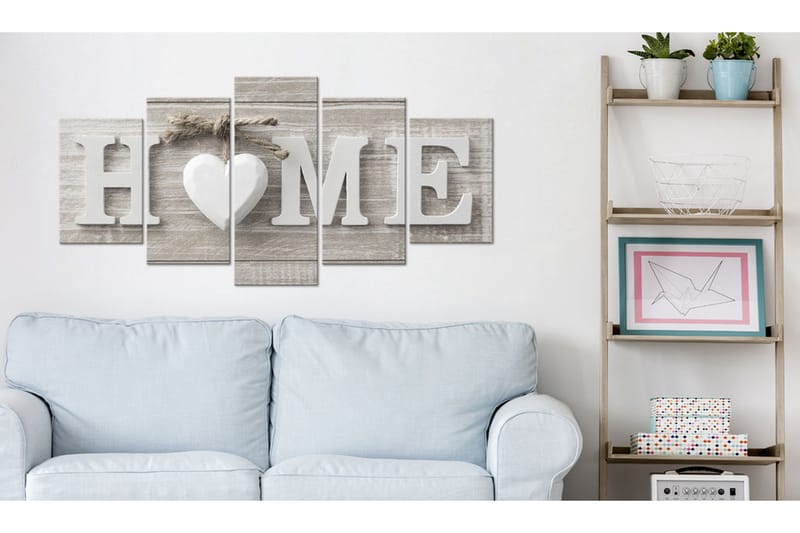 Billede Love Sanctuary 200x100 - Artgeist sp. z o. o. - Boligtilbehør - Billeder & kunst - Billeder på lærred