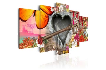 Billede Love Trailer 200x100 - Artgeist sp. z o. o. - Boligtilbehør - Billeder & kunst - Billeder på lærred