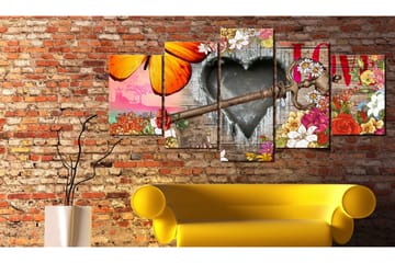 Billede Love Trailer 200x100 - Artgeist sp. z o. o. - Boligtilbehør - Billeder & kunst - Billeder på lærred