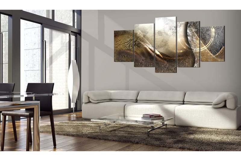 Billede Lunar Planet 100x50 - Artgeist sp. z o. o. - Boligtilbehør - Billeder & kunst - Billeder på lærred