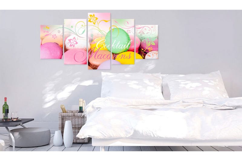 Billede Macarons 100x50 - Artgeist sp. z o. o. - Boligtilbehør - Billeder & kunst - Billeder på lærred