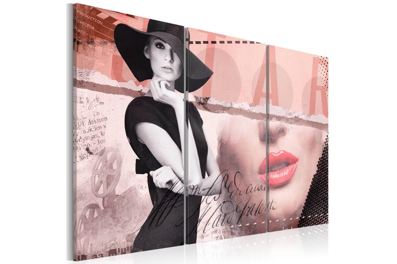 Billede Madame Chic 60x40 - Artgeist sp. z o. o. - Boligtilbehør - Billeder & kunst - Billeder på lærred