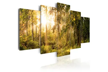Billede Magic Of Forest 200x100 - Artgeist sp. z o. o. - Boligtilbehør - Billeder & kunst - Billeder på lærred