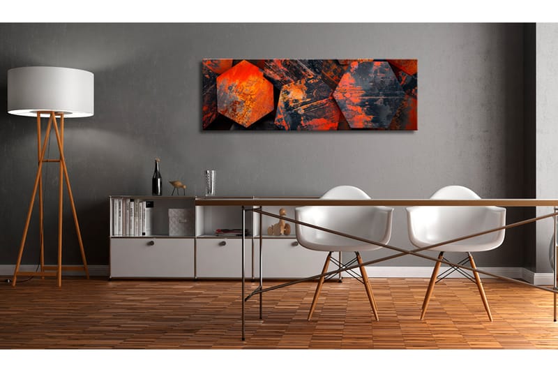 Billede Magic of Hexagons 120x40, Artgeist sp. z o. o.